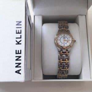 Anne Klein Women’s Silver & Gold Watch. Cute!